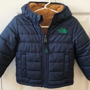 North face reversible winter coat